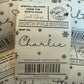 Personalised shipping labels 6 for £1