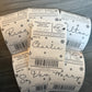 Personalised shipping labels 6 for £1