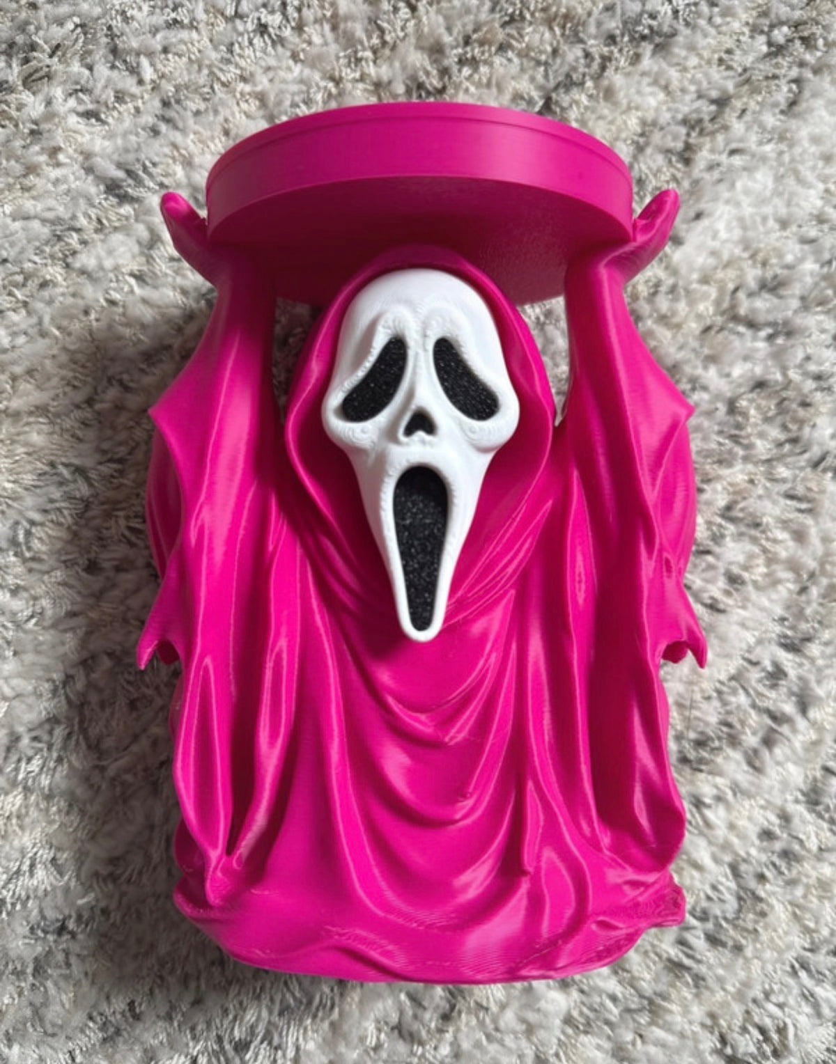 Ghost Face Candle Holder