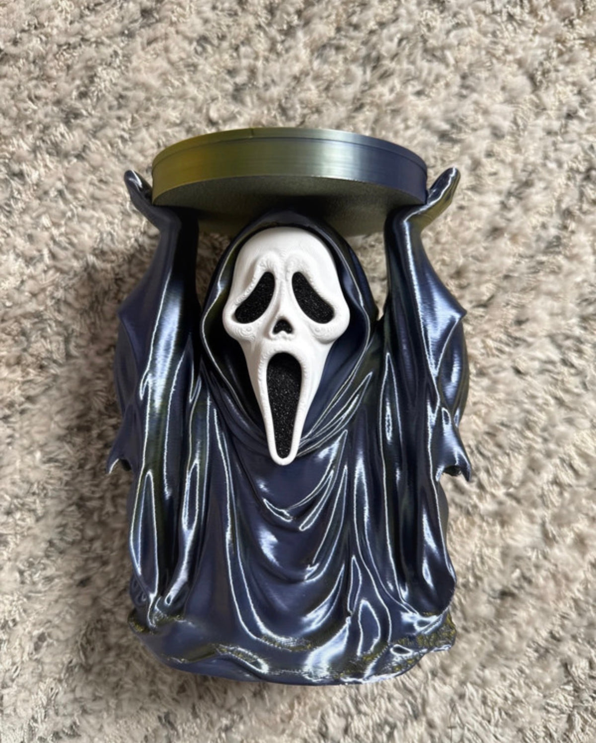 Ghost Face Candle Holder