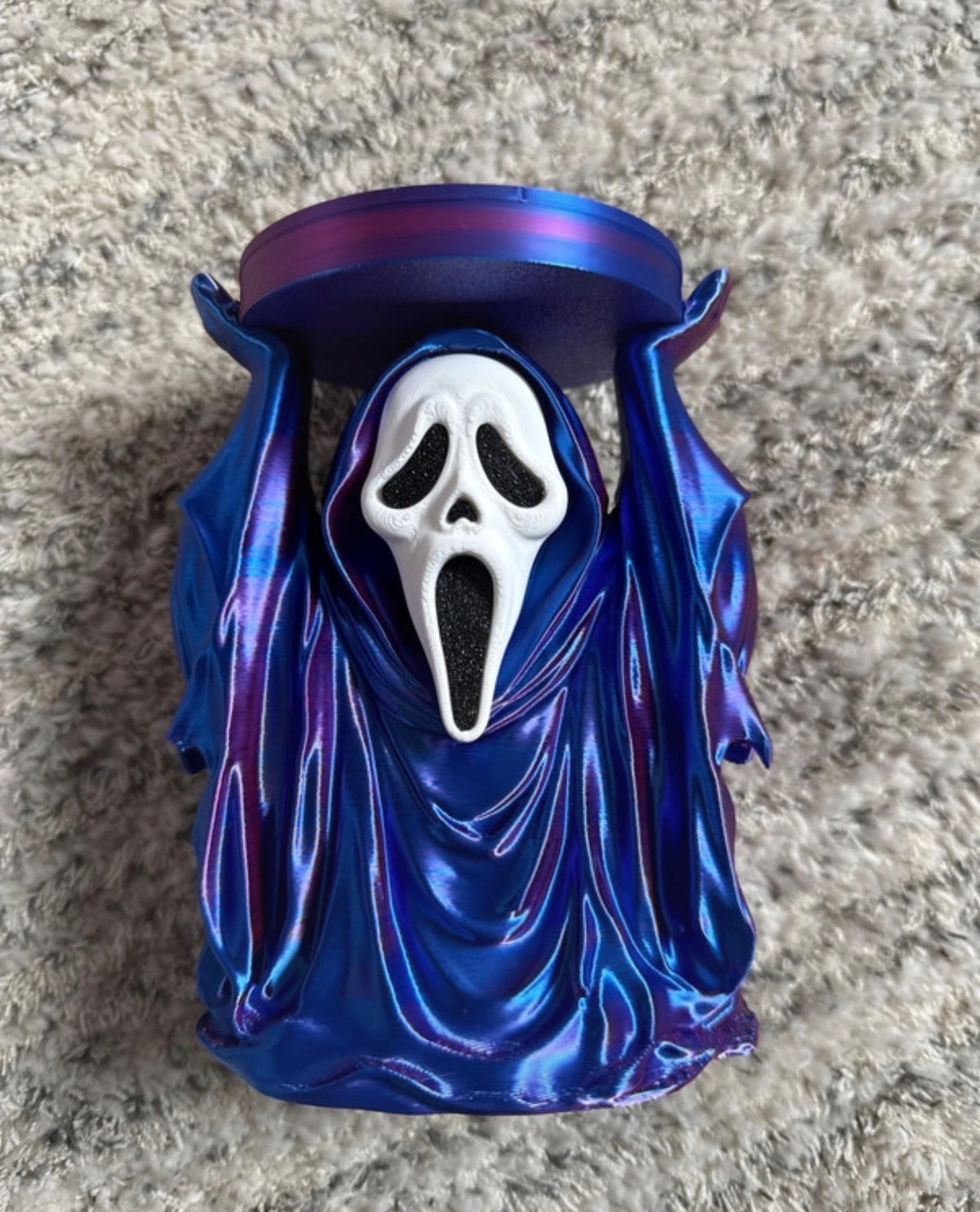 Ghost Face Candle Holder