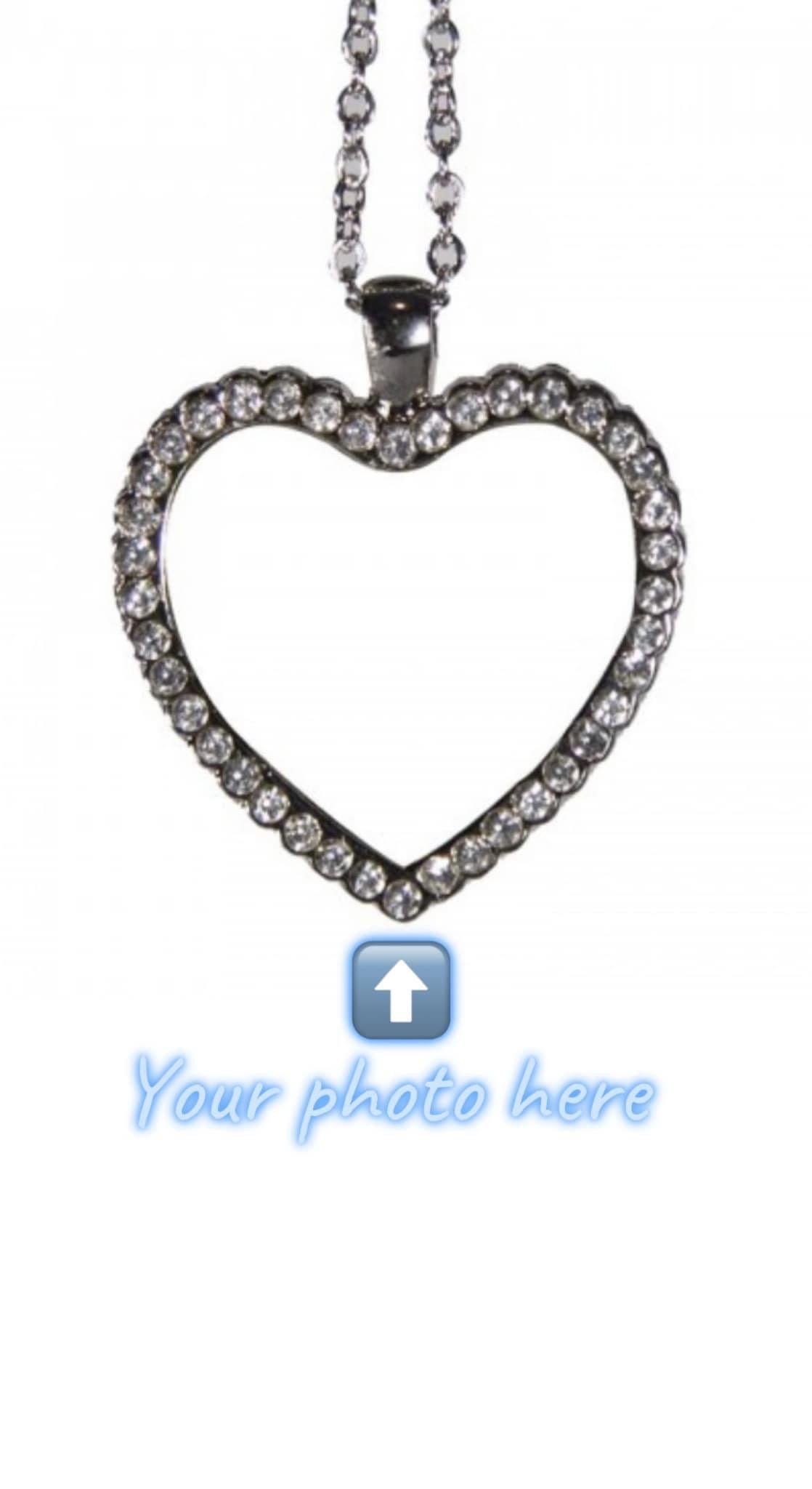 Heart photo chain